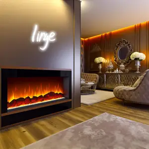 Электрический угловой роскошный камин Royal Flame Pierre Luxe