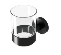 Стакан Geesa Nemox Black черный матовый (916502-06)