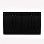 Радиатор биметаллический RIFAR MONOLIT Ventil 350 Антрацит 12 секц. нижн. прав. – вид 2