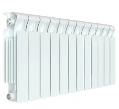 Радиатор биметаллический RIFAR MONOLIT Ventil 300 12 секц. нижн. лев. 50 мм