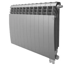 Радиатор Royal Thermo BiLiner 500 /Silver Satin VR - 12 секц.
