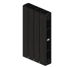 Радиатор биметаллический RIFAR SUPReMO 350 Антрацит 04 секц. бок.