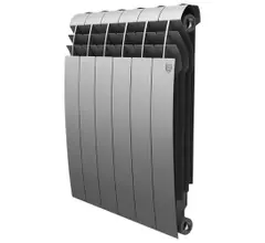 Биметаллический радиатор Royal Thermo BiLiner 500/Silver Satin - 12 секц.