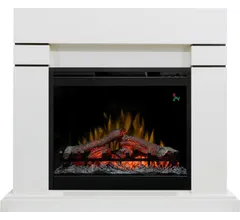 Каминокомплект Dimplex Lindos - Алебастр (Высота 985мм) с очагом Symphony 26'' DF2624L-INT