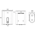 Накопительный водонагреватель Haier ES50V-F7 – вид 3