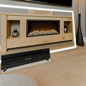 Электрокамин Royal Flame Martin белый дуб с очагом Majestic FX M Black