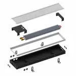 Внутрипольный конвектор Itermic ITT.080.1000.250 – вид 2