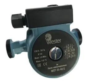 Обзор циркуляционных насосов Wester WPE 25-60G (с гайками) и WPE 32-60G (с гайками)