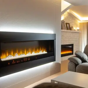 Электрокамин Пьер Люкс с очагом Dioramic 25 LED FX