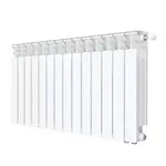 Радиатор биметаллический RIFAR BASE Ventil 500 15 секц. нижн. прав. собранный – вид 1