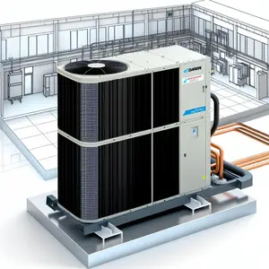 Чиллер с воздушным охлаждением Daikin EWYQ490F-XR для бизнеса