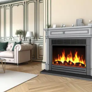 Каминокомплект Royal Flame Luzern с очагом Fobos FX Black