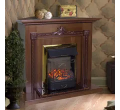 Каминокомплект Glenrich ШЕРВУД угл. Дуб 35 c топкой MAJESTIC BR
