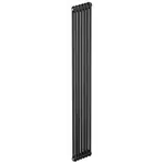 Радиатор трубчатый RIFAR TUBOG 2180 Черный янтарь мат. 06 секц. бок. – вид 1