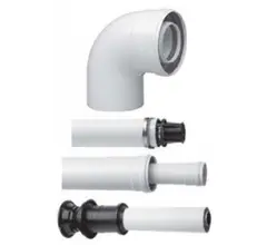 Колено De Dietrich DY 649 87, ф 150 мм