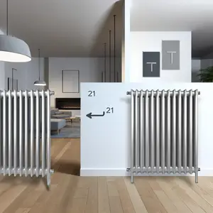 Стальной панельный радиатор Buderus VK-Profil 21 и 22