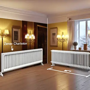 Радиатор Zehnder Charleston 3057/20: высокая мощность и стиль