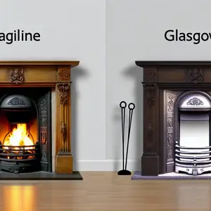 Каминокомплект Royal Flame Dublin vs Glasgow: сравнение
