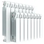 Биметаллический радиатор Rifar Monolit 500 x8 – вид 1