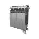 Радиатор Royal Thermo BiLiner 350 /Silver Satin VR - 8 секц. – вид 1