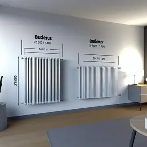 Buderus K-Profil радиаторы: выбор между моделями 20 500 1400 и 20 600 1000