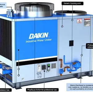 Daikin EWWD950I-XS - водяной чиллер с высокой мощностью
