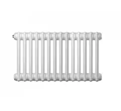 Радиатор труб. Zehnder Charleston 2050, 18 сек.1/2 ниж.подк. RAL9016 (кроншт.в компл)