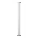 Радиатор труб. Zehnder Charleston 3180, 04 сек.1/2 бок.подк. RAL9016 (кроншт.в компл) – вид 1