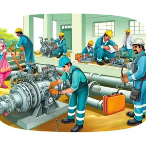 Запуск насосной станции после зимы