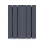 Радиатор биметаллический RIFAR SUPReMO Ventil 500 Титан 06 секц. нижн. лев. – вид 3