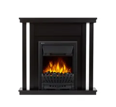 Каминокомплект:Очаг Electrolux Classic EFP/P- 1020LS с порталом Trend Classic чёрный