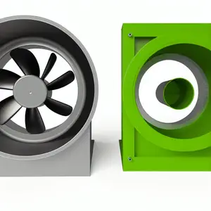 В чем отличия осевого и канального вентилятора