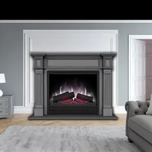 Каминокомплект Royal Flame Langford Серый графит для уюта