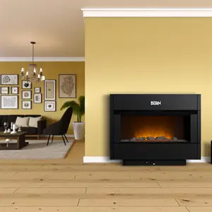 Каминокомплект Bern Fobos FX M Black для вашего дома