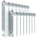 Алюминиевый радиатор Rifar Alum 350 x6 – вид 2