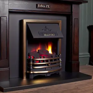 Каминокомплект Royal Flame Bradford темный дуб для уюта