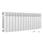 Радиатор биметаллический RIFAR BASE 350 16 секц. бок. – вид 1
