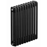 Радиатор трубчатый RIFAR TUBOG 3057 Антрацит 10 секц. бок. – вид 1