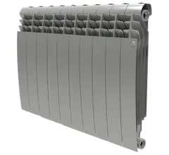 Биметаллический радиатор Royal Thermo BiLiner 500/Silver Satin - 10 секц.