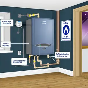 Установка газового котла в частном доме: подробная инструкция