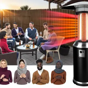 Газовый уличный обогреватель Ballu: обогрев даже зимой