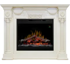 Каминокомплект Dimplex London - Слоновая кость с очагом Symphony 26'' DF2624L-INT