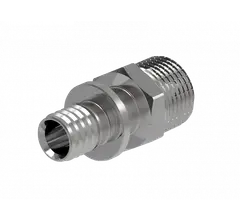 Соединение прямое с наружной резьбой ROYAL THERMO 16×1/2"