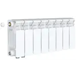Радиатор биметаллический RIFAR BASE Ventil 200 08 секц. нижн. лев. – вид 1