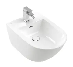 Биде Villeroy&Boch Subway 3.0 подвесной альпийский белый (44700001)