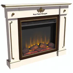 Электрокамин Royal Flame Glasgow Венге Белый: элегантность и тепло