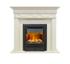 Каминокомплект Dimplex Corfu - Слоновая кость с очагом Brookline Black