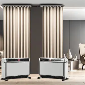 Электрическая тепловая завеса Kalashnikov: обзор и сравнение