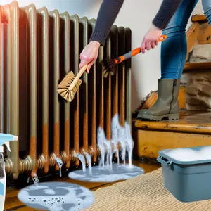 Как правильно почистить чугунные радиаторы для эффективности