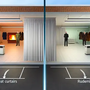 Тепловые завесы для коммерческих площадей: оптимальное решение